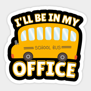 School Bus Driver Sticker